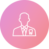 専⾨歯科医による治療