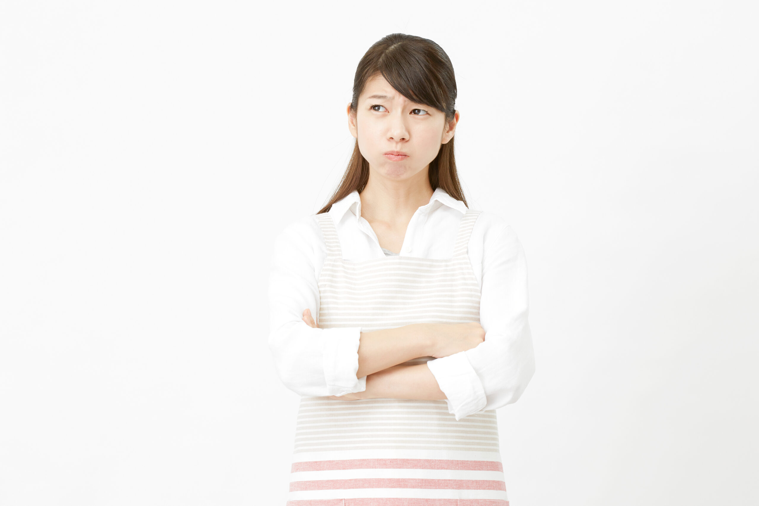 女性困り顔